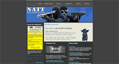 Desktop Screenshot of nattacademia.com.br